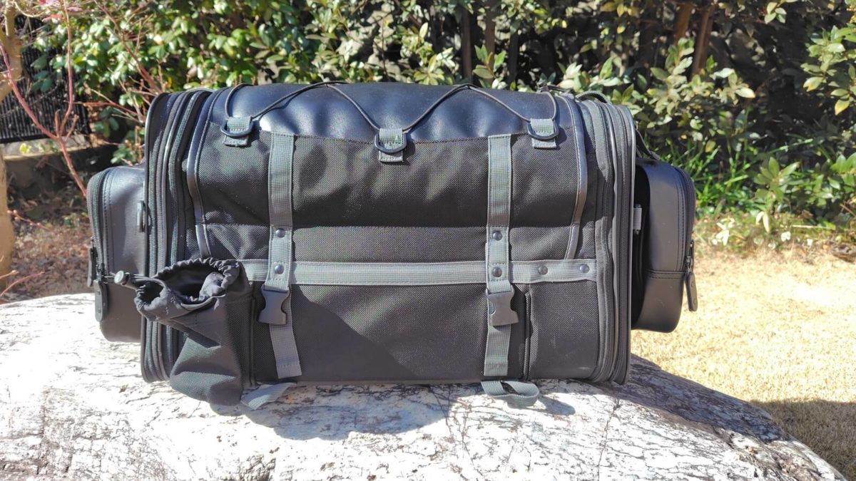 tanax-campingseatbag2-back キャンピングシートバッグの写真・背中側