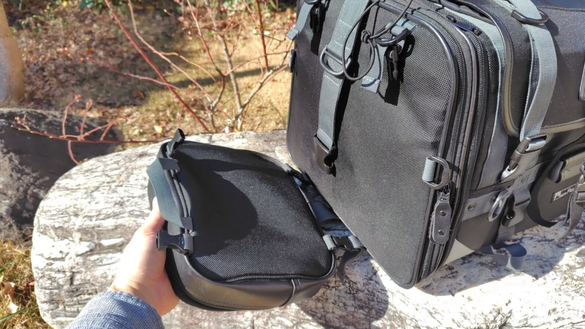 tanax-campingseatbag2-removal1 バックルを取り外した状態