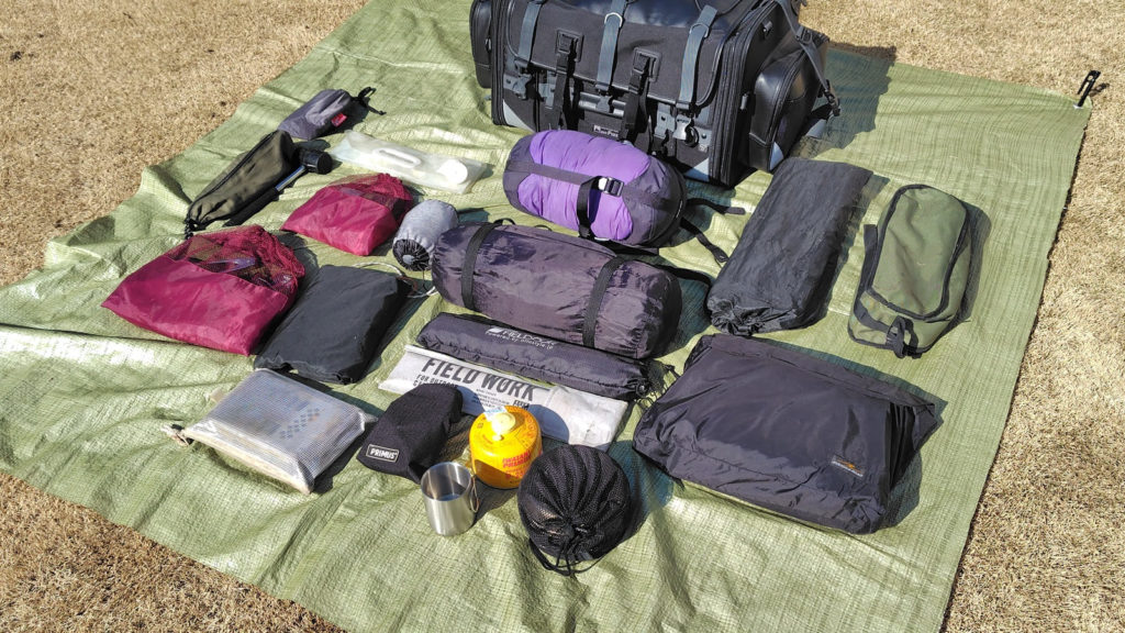キャンプ道具一式